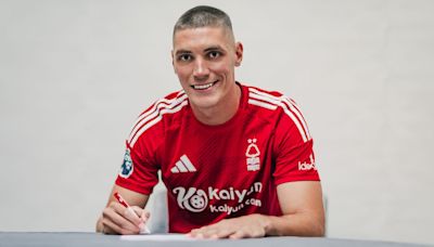 Nikola Milenkovic: Nottingham Forest complete deal for Fiorentina captain and Serbia international