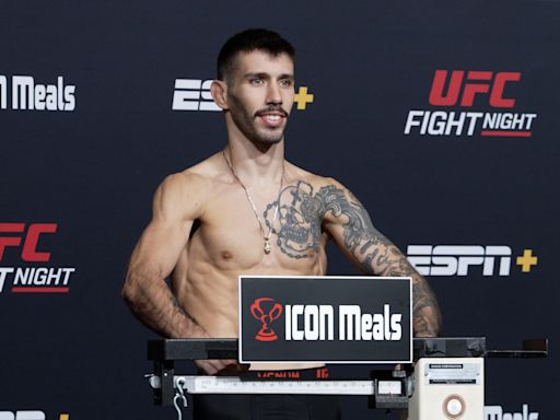 UFC on ESPN 55 weigh-in results and live video stream (noon ET)