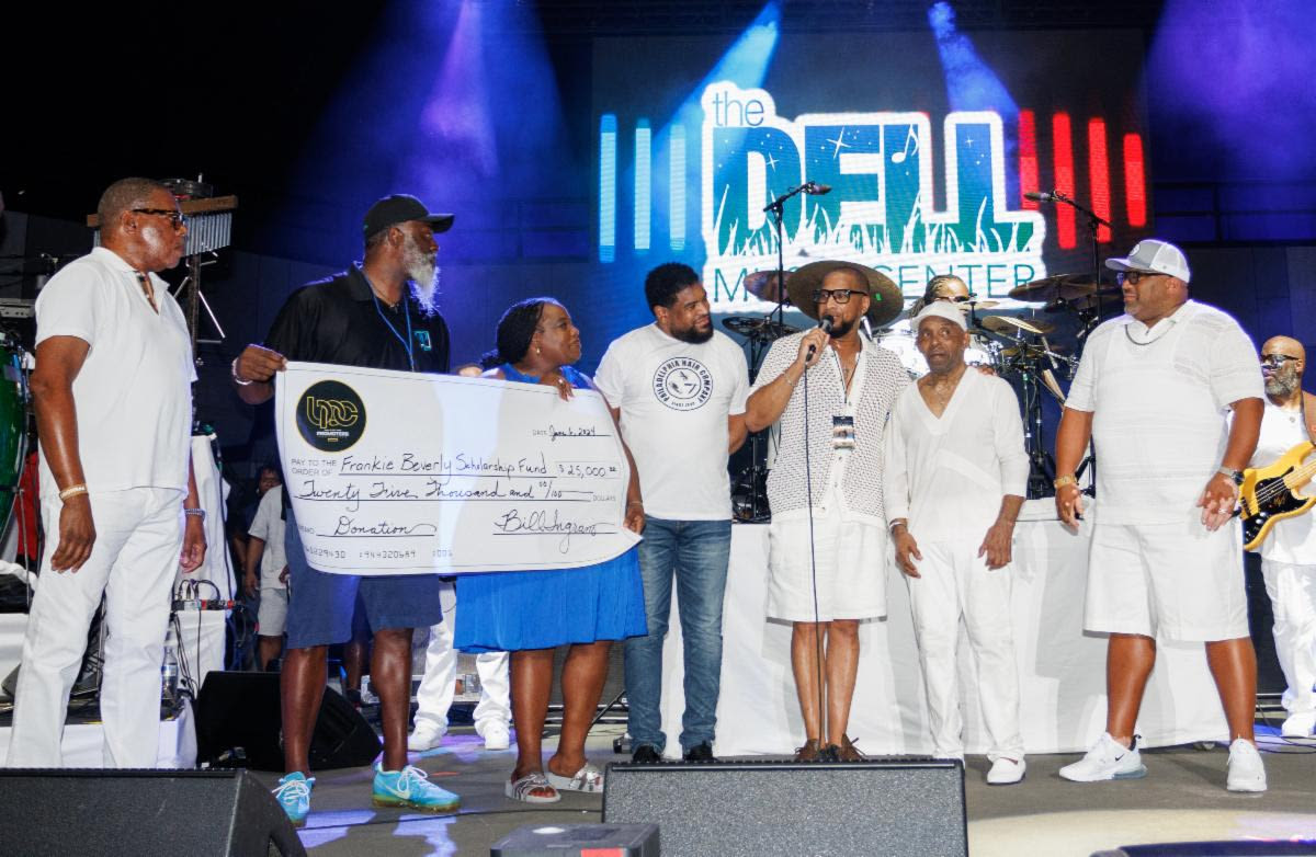 Frankie Beverly Honored with $25,000 Donation at Philadelphia Farewell Tour