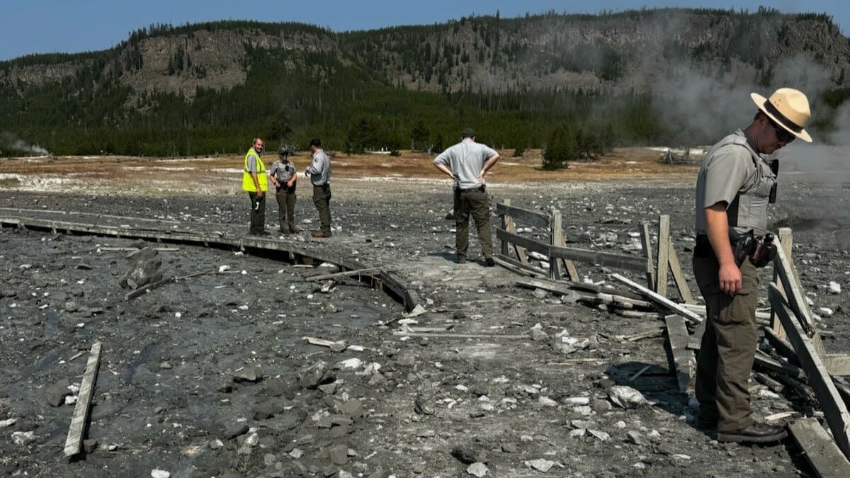 Yellowstone just had an explosion. What that means for the future.