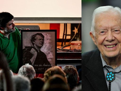 Jimmy Carter celebrates 100th birthday, becomes first former US President to reach century