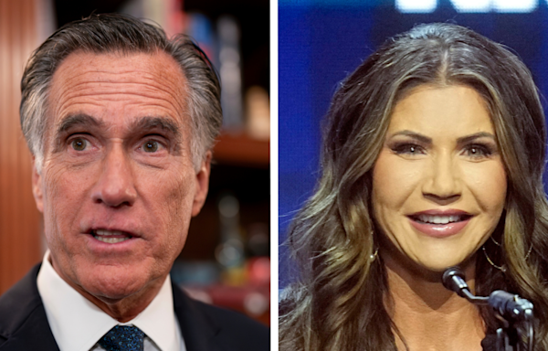 Romney rejects Noem comparison: ‘I didn’t shoot my dog’