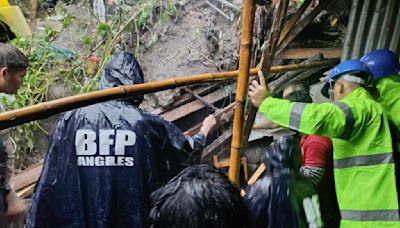 Mother, child die after wall collapses in Angeles City, Pampanga