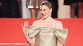 Greta Gerwig Continues Her Cannes Winning Streak in a Scrumptious Silk Gown