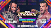 Swerve Strickland vs. Brian Cage & Lots More Announced For 5/15 AEW Dynamite, Updated Card