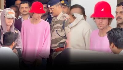 Justin Bieber Spotted In Mumbai Ahead of Anant Ambani & Radhika Merchant Wedding