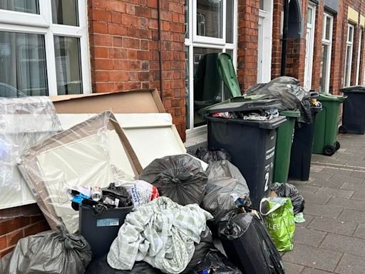 Students fly tip microwaves and tables as they head home for summer