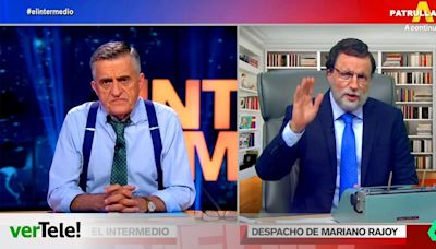 Raúl Pérez parodió en 'El Intermedio' al Rajoy articulista: "¡Aprende, Ken Follet!"