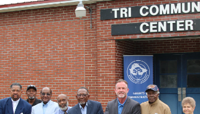 Tri-Community Center in Cross celebrated