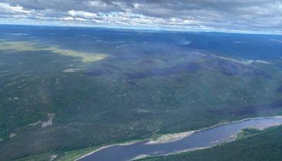 With little rain in forecast, industrial sprinklers and a fire break are helping Churchill Falls