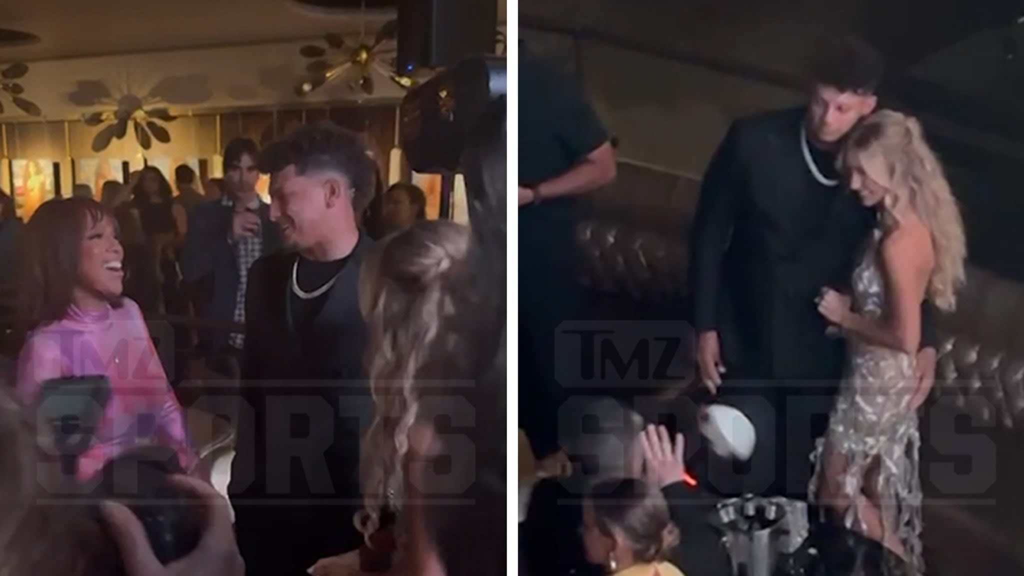 Patrick And Brittany Mahomes Jam To Taylor Swift At S.I. Swimsuit Event