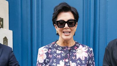 Kris Jenner kicks off Paris Fashion Week in floral Chanel outfit