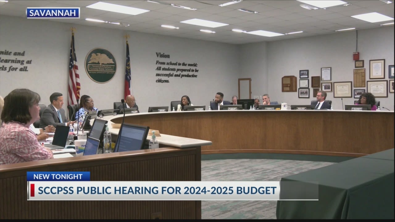 SCCPSS holds first public hearing for budget