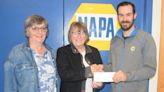 NAPA donates $2,000 to upgrade beds -