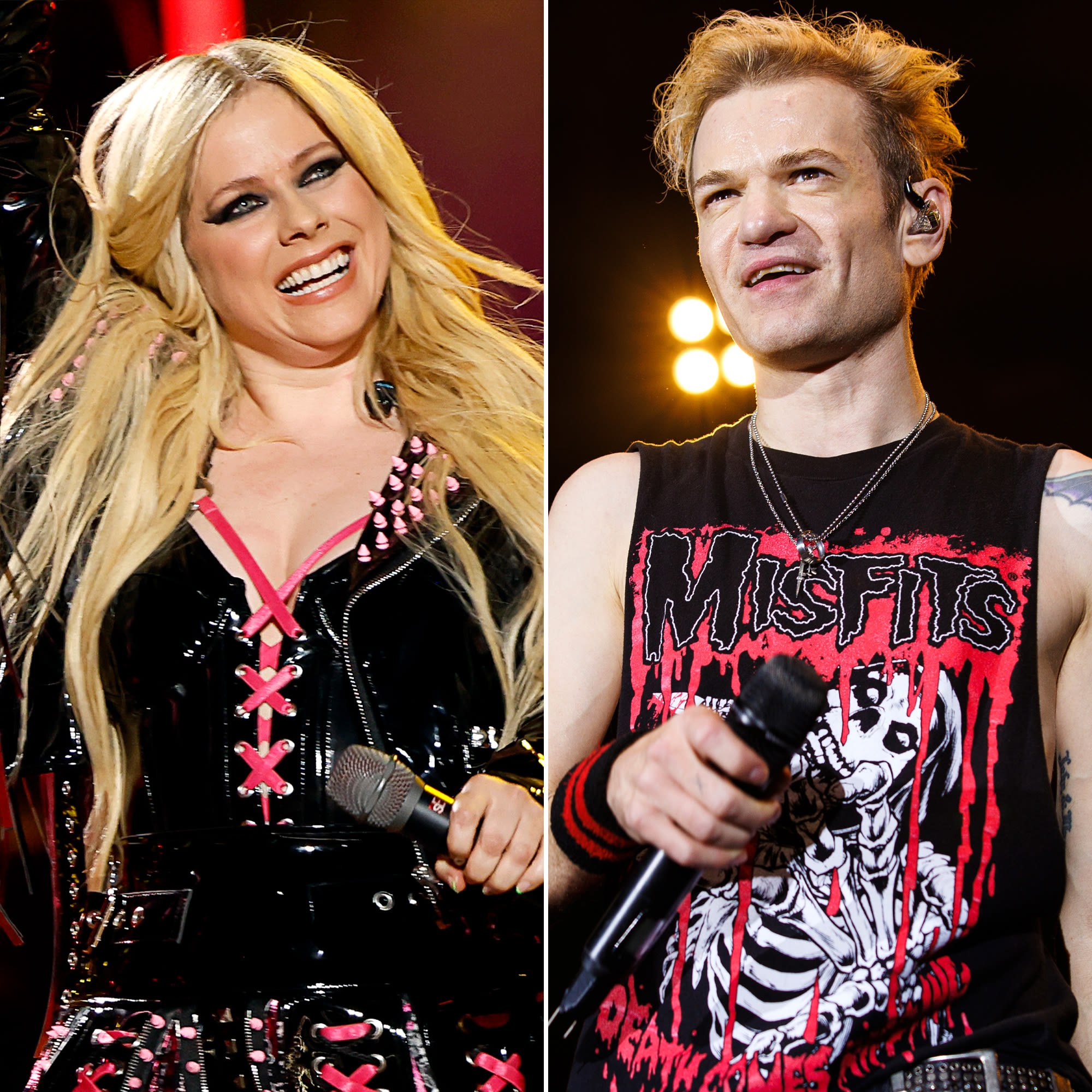 Avril Lavigne Joins Ex-Husband Deryck Whibley On Stage For Sum 41’s ‘In Too Deep’ In Las Vegas