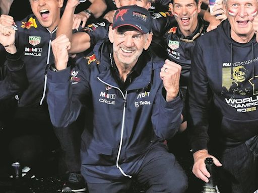 Adrian Newey, la mente maestra de Red Bull, abandonaría al equipo muy pronto