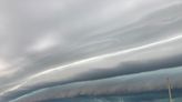 What caused these ominous shelf clouds to stretch across Michigan skies