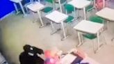 Brasil: el video de un alumno de 13 años que mató a puñaladas a su profesora e hirió a cinco personas