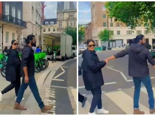 Katrina Kaif stops Vicky Kaushal during London stroll after noticing they are being ‘filmed sneakily’