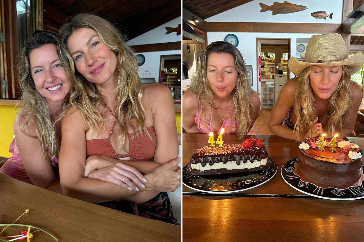 Gisele Bündchen Celebrates 44th Birthday with Twin Sister Patricia: 'Looking Forward to What Is Ahead'