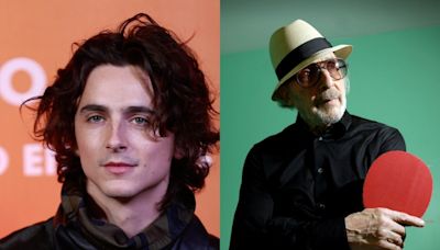 Timothée Chalamet se convierte en 'el mago de tenis de mesa'