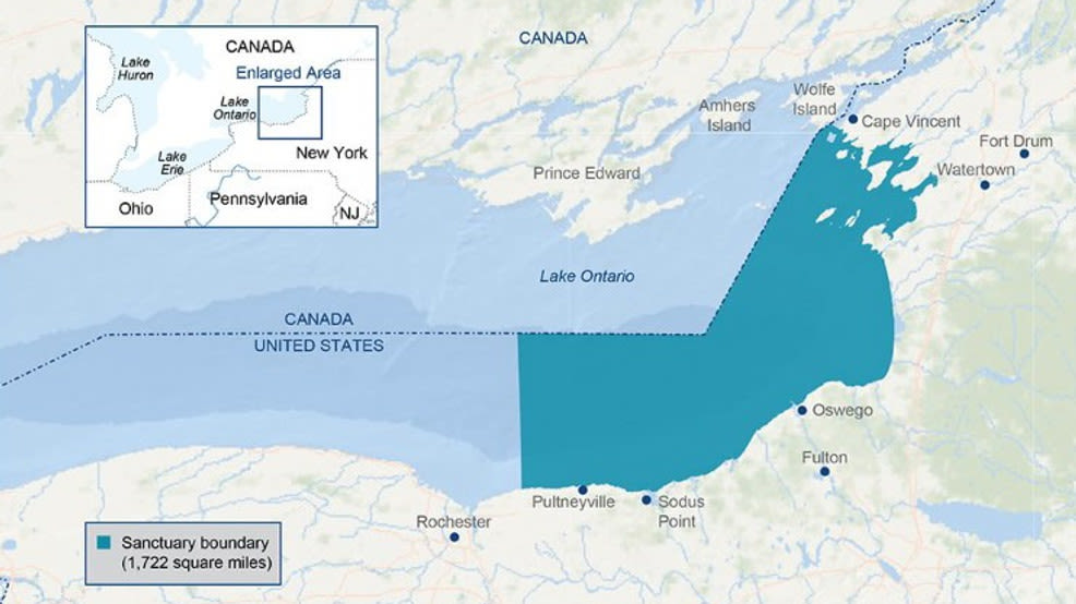 Lake Ontario designated as 16th National Marine Sanctuary, honoring its rich history