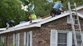 Local roofing companies, VFW help Georgetown veteran get new roof