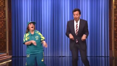 Jimmy Fallon brutally mocks Australian breakdancer Raygun on The Tonight Show