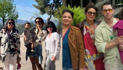 Priyanka Chopra Wishes Mother Madhu, Denise Jonas Mother’s Day, Shares Photos With Malti, Nick - News18