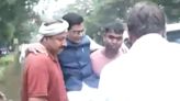 Watch: Samajwadi Party MP Carried To Car By Staff On Waterlogged Road