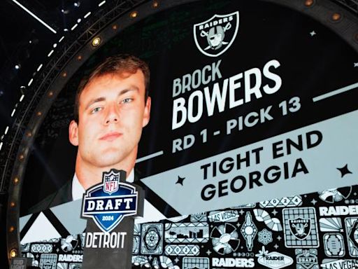 Raiders TE Brock Bowers already turning heads at rookie minicamp | Sporting News