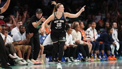 New York Liberty cements position as WNBA’s best team with win over Connecticut Sun as Sabrina Ionescu shines