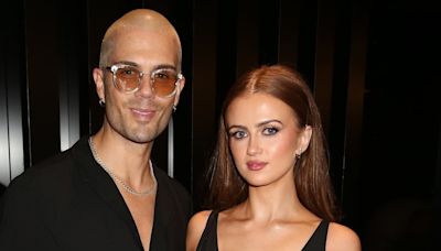 Max George, 35, and Maisie Smith, 23 share tribute to their dog Betty