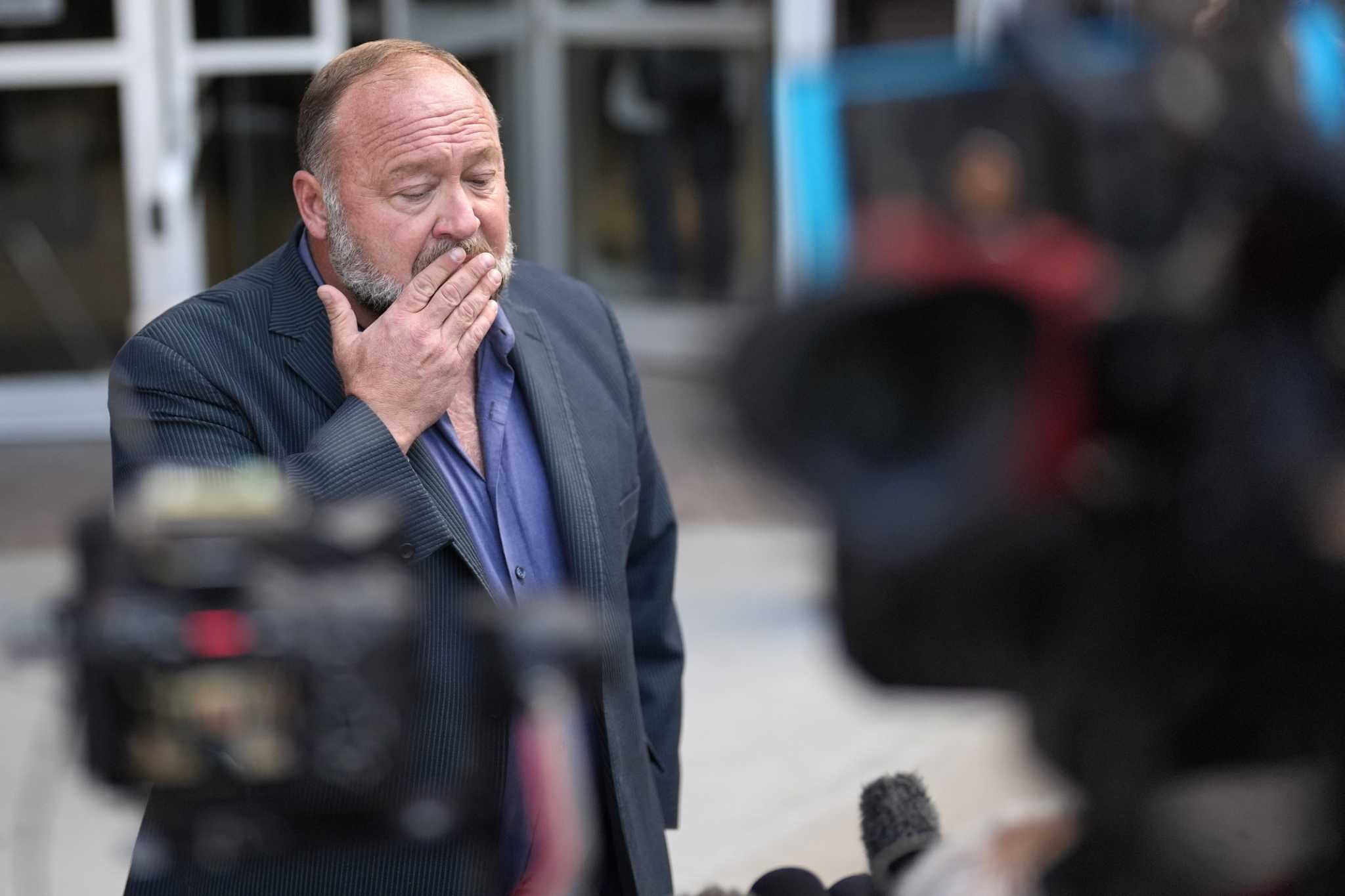 Alex Jones’ personal assets to be sold to pay $1.5B Sandy Hook debt. Company bankruptcy is dismissed