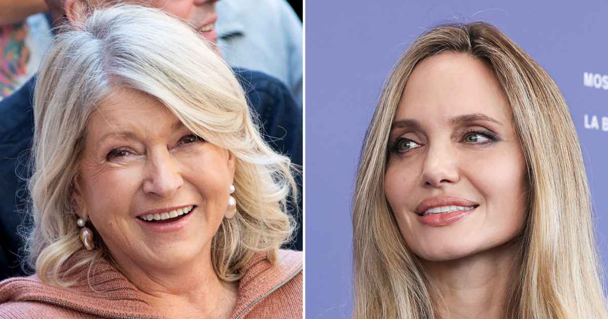 Martha Stewart and Angelina Jolie Sit Together at Telluride Film Festival