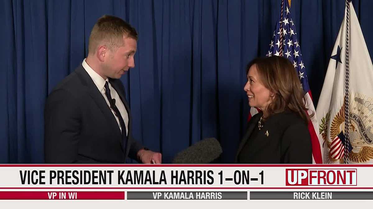 'UPFRONT' recap: 1-on-1 with Vice President Harris, says 'stakes are very high' ahead of Nov.