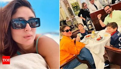 Kareena Kapoor Khan shares a hilarious post that says it’s priceless to yell at kids during vacations | Hindi Movie News - Times of India