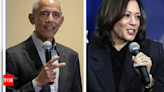 Obama hasn't openly endorsed Kamala Harris yet because... - Times of India