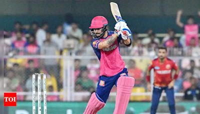 Riyan Parag makes 48 on home ground, but Rajasthan Royals labour to 144/9 against Punjab Kings | Cricket News - Times of India