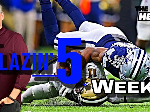 Blazing Five: Colin Cowherd Gives His 5 Best NFL Bets For Week 2 (Sep. 15) | FOX Sports Radio