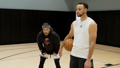 Stephen Curry scores some laughs in the first trailer for Peacock’s new sports mockumentary ‘Mr. Throwback’