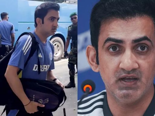 Gautam Gambhir Flaunts His Love For KKR As India Coach Carries Special Bag In First Training Session- WATCH