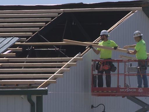 'Someone was watching out for us' | Tornado hits Eureka venue 48 hours before wedding, Brookdale Farms fixes just in time