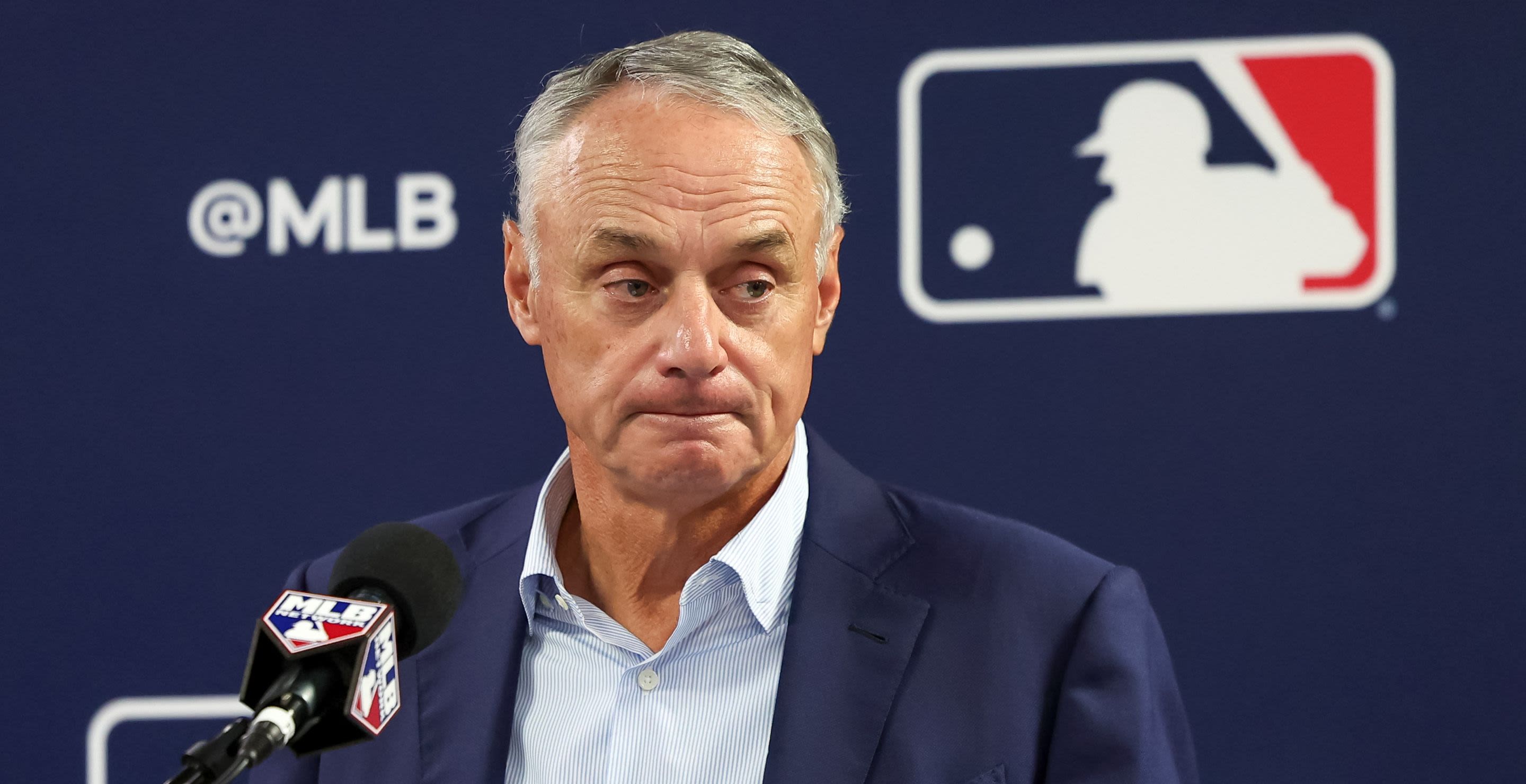 MLB Commissioner Rob Manfred: Playing Baseball Comes With Responsibility