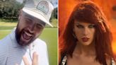 Travis Kelce Golfs with Friends While Blasting Taylor Swift's 'Bad Blood'