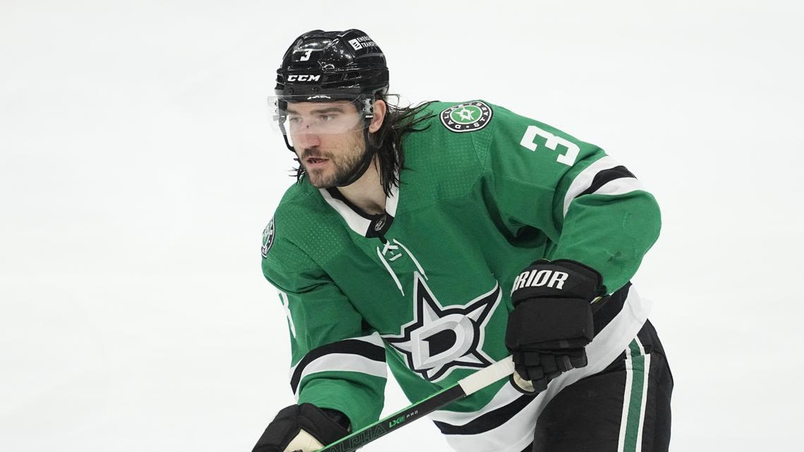 Stars lose Chris Tanev to injury in Game 4. Here's what we know about his status.