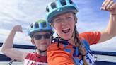 ‘This is for Atlas’: Burlington mother and son cycle for SickKids and special family member