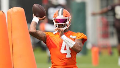 Browns announce that QB Deshaun Watson will not play in preseason opener