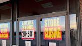 JCPenney signs at Sikes Senter announce closing of store