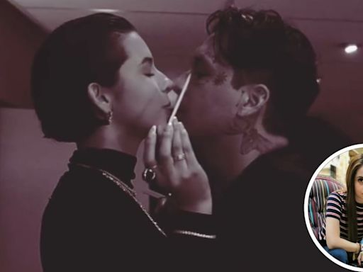 Maryfer Centeno ve “pasión verdadera” en el nuevo video de Christian Nodal y Ángela Aguilar con beso incluido